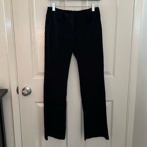 Black trouser pants